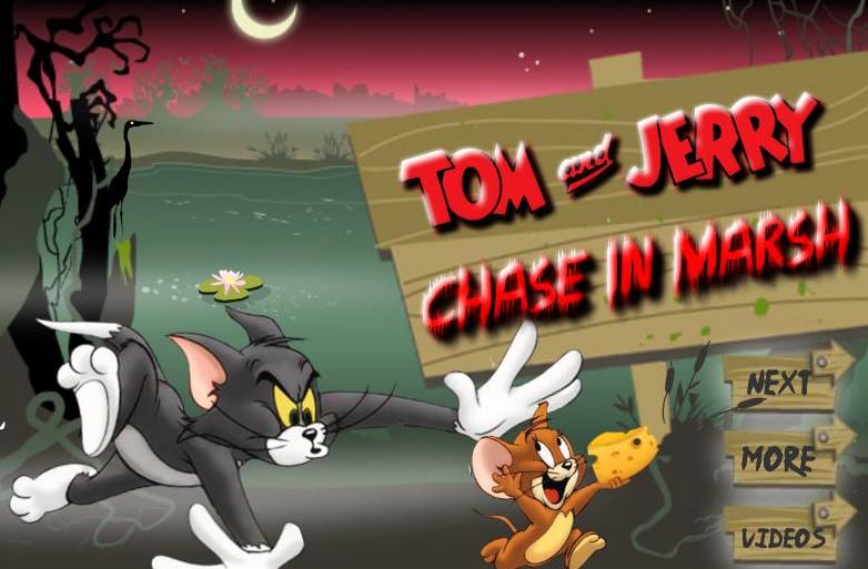 play tom and jerry chase in marsh game 2014